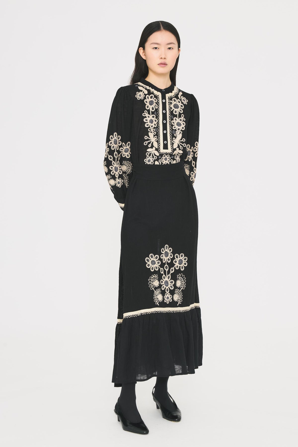 Robe longue Nohi - Black