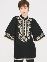 Robe courte Nohi - Black