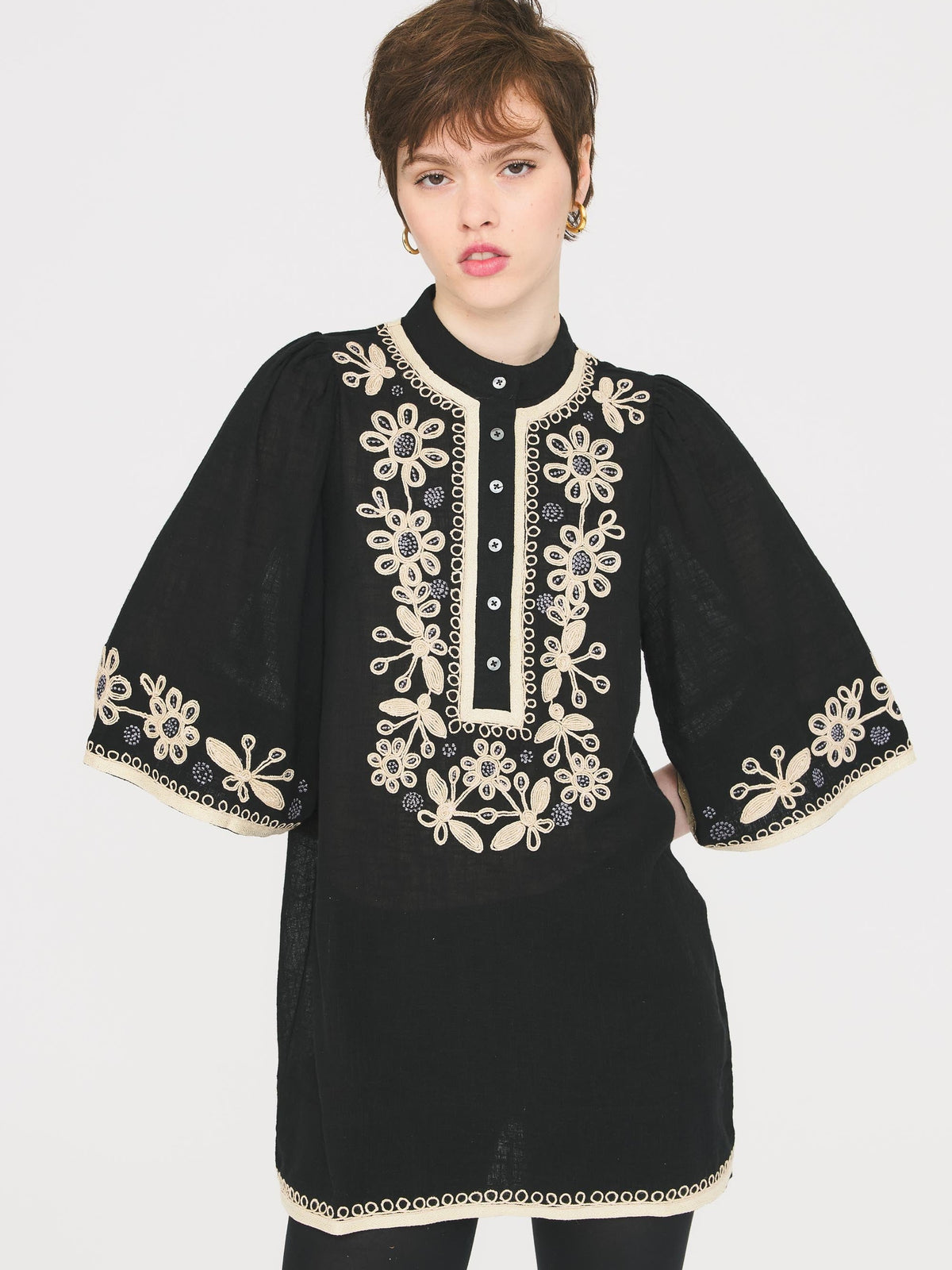 Robe courte Nohi - Black