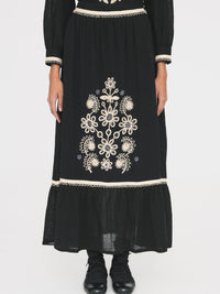 Jupe longue Nohi - Black