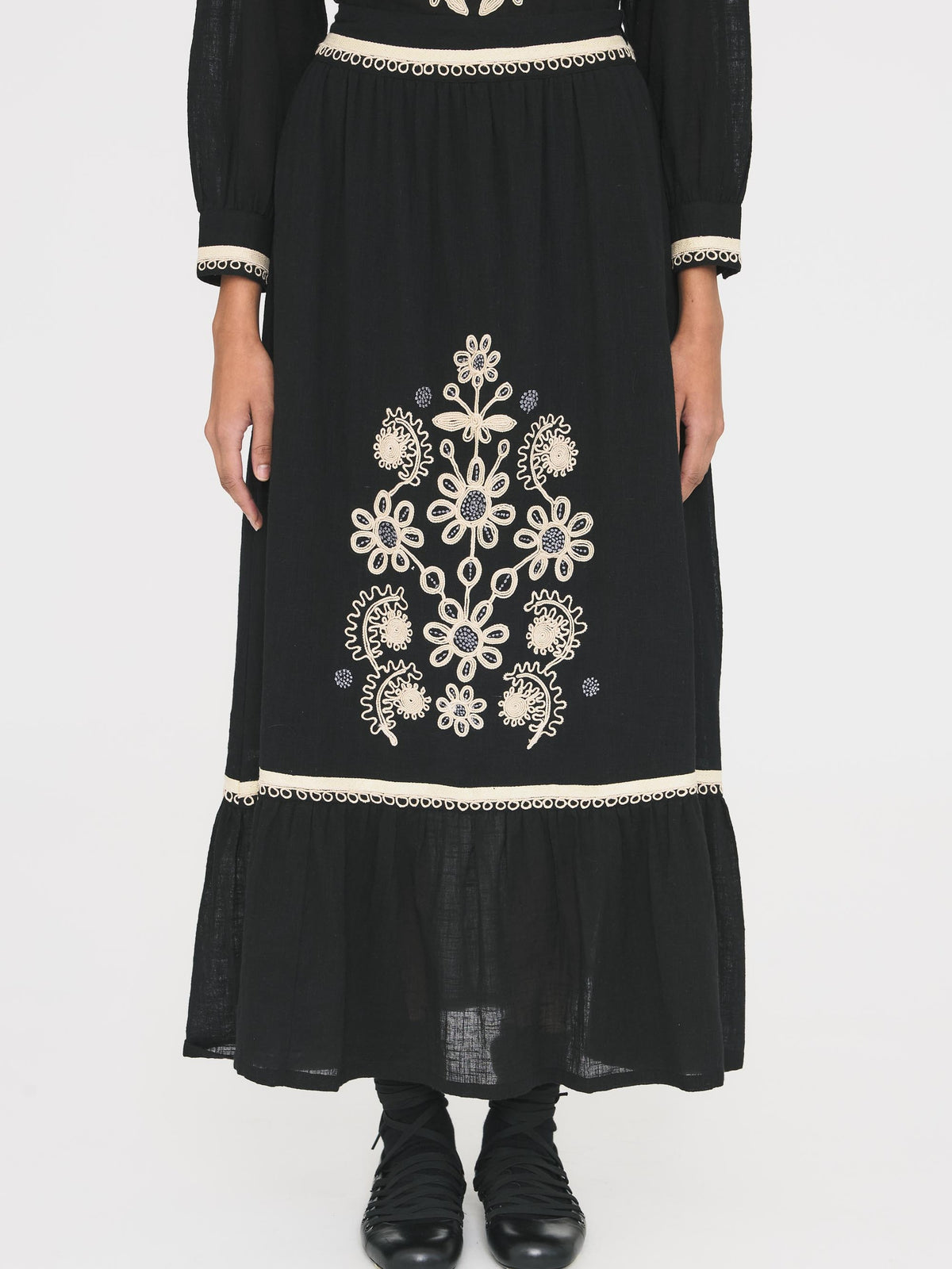 Jupe longue Nohi - Black