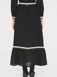 Jupe longue Nohi - Black