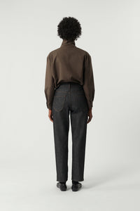 MARRON BLOUSE NORA