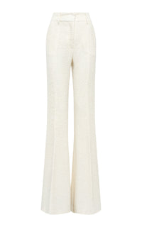 Ivory / Pantalon Rhein en soie - Ivory