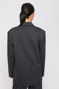ZNOSTOCK_BLACK & WHITE VESTE NOUVELLE - Black & White