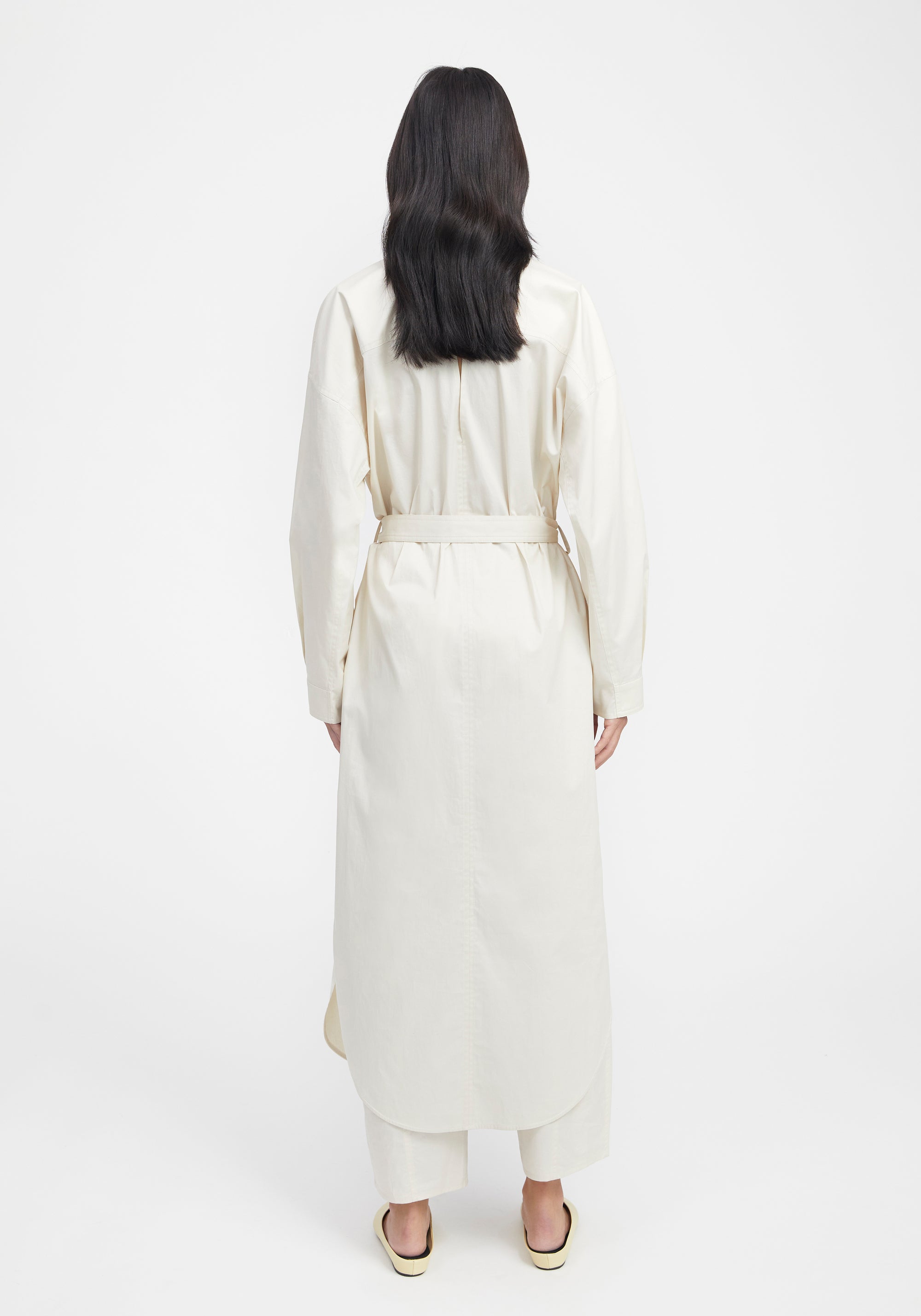 Veste Nova ceinturée - Off White
