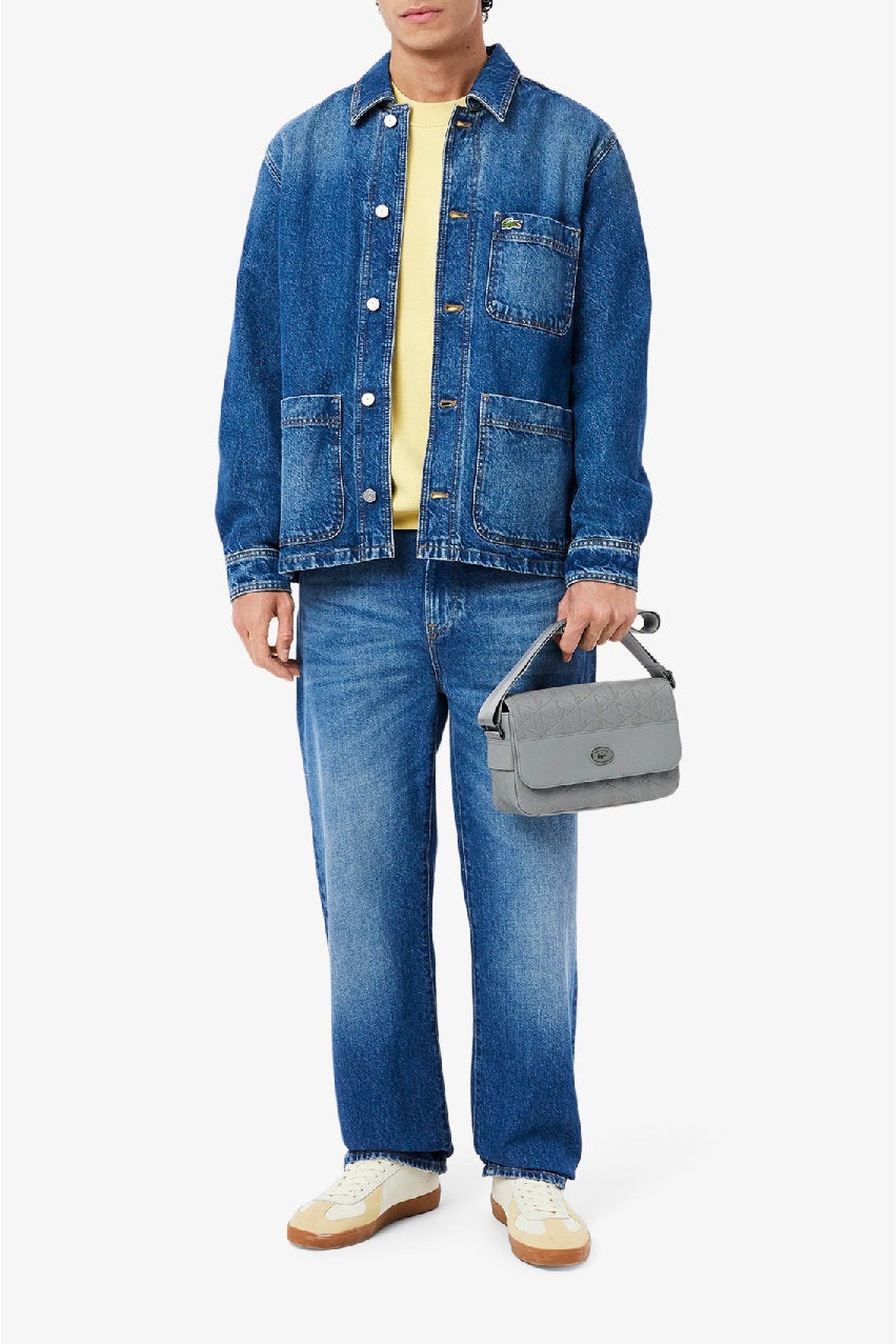 Monogrammed flap bag - Monument