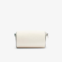 Small Club 1930 shoulder bag in piqué - Farine Sinople