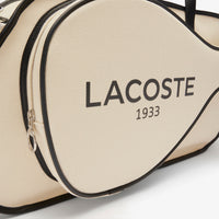 Grand sac raquette Heritage Canvas - Natural Noir