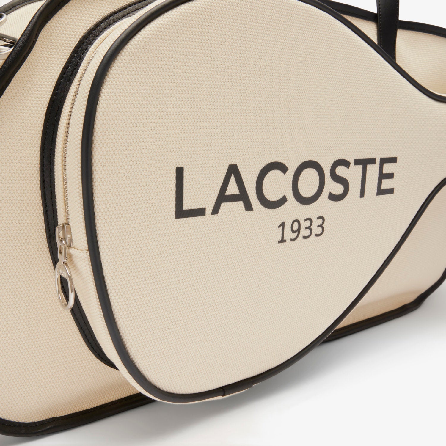 Grand sac raquette Heritage Canvas - Natural Noir