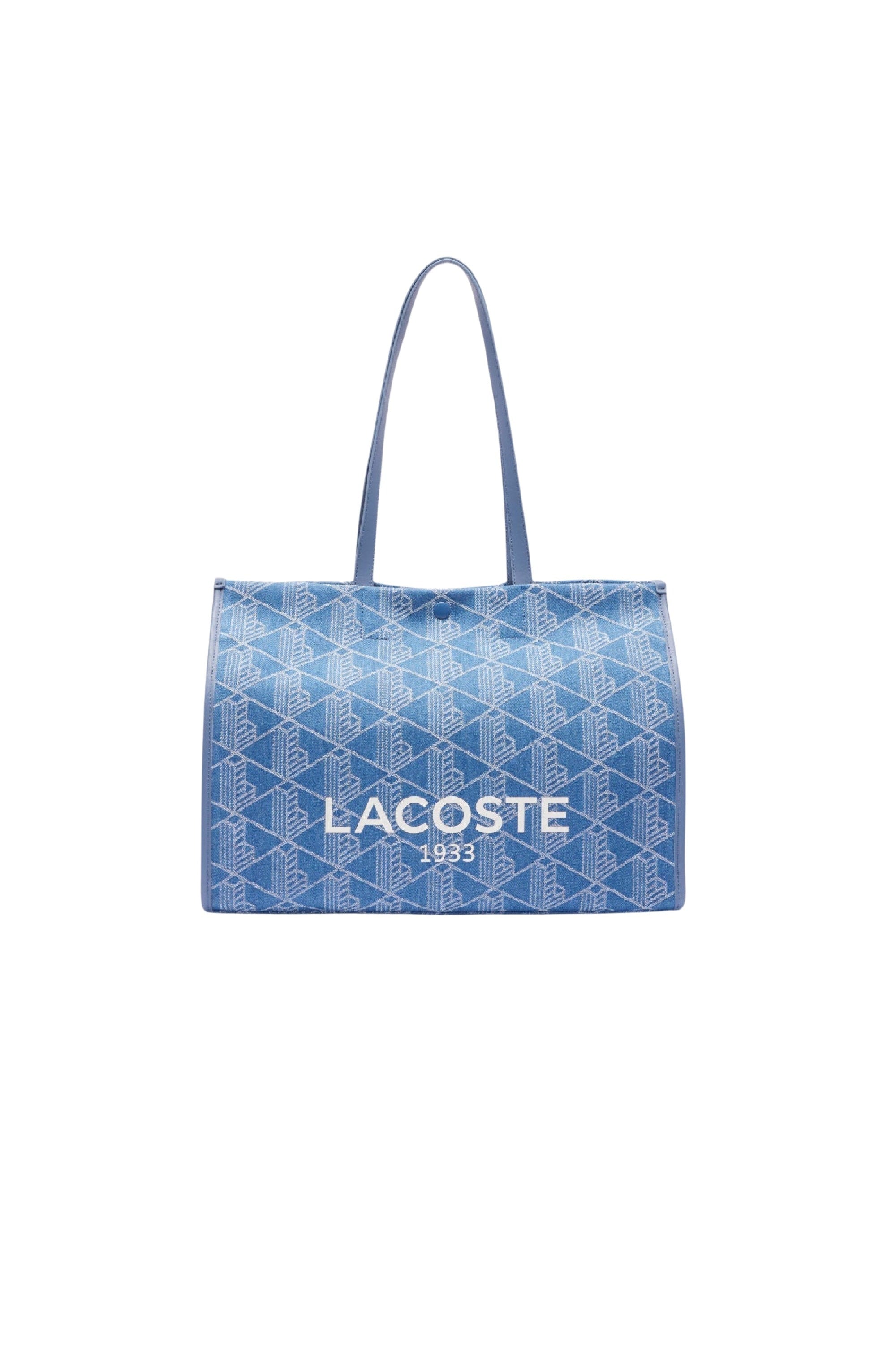 Grand sac cabas Heritage en jacquard - Mono Jacquard Denim