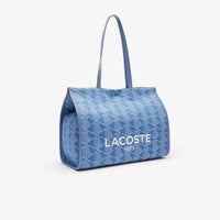 Grand sac cabas Heritage en jacquard - Mono Jacquard Denim