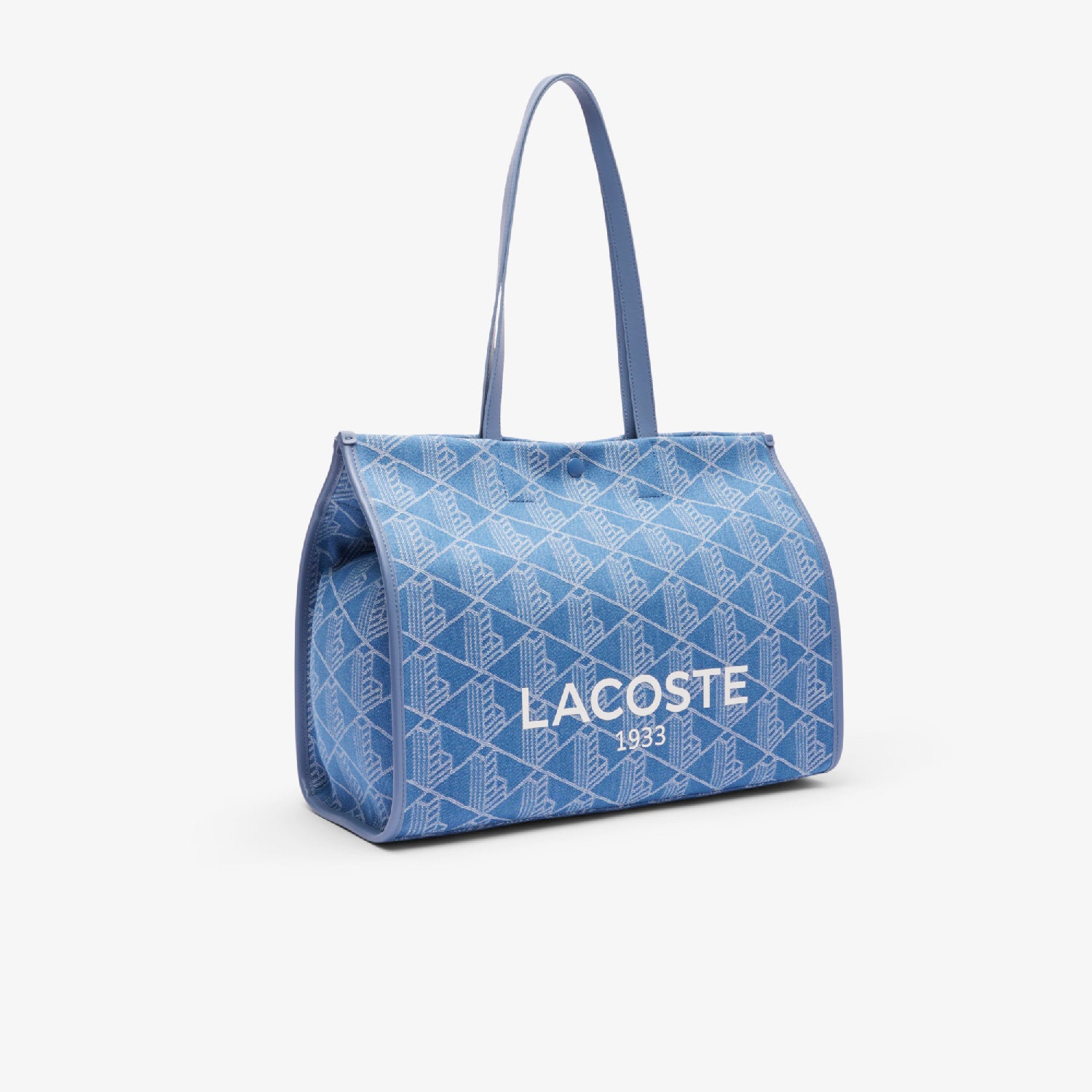 Grand sac cabas Heritage en jacquard - Mono Jacquard Denim