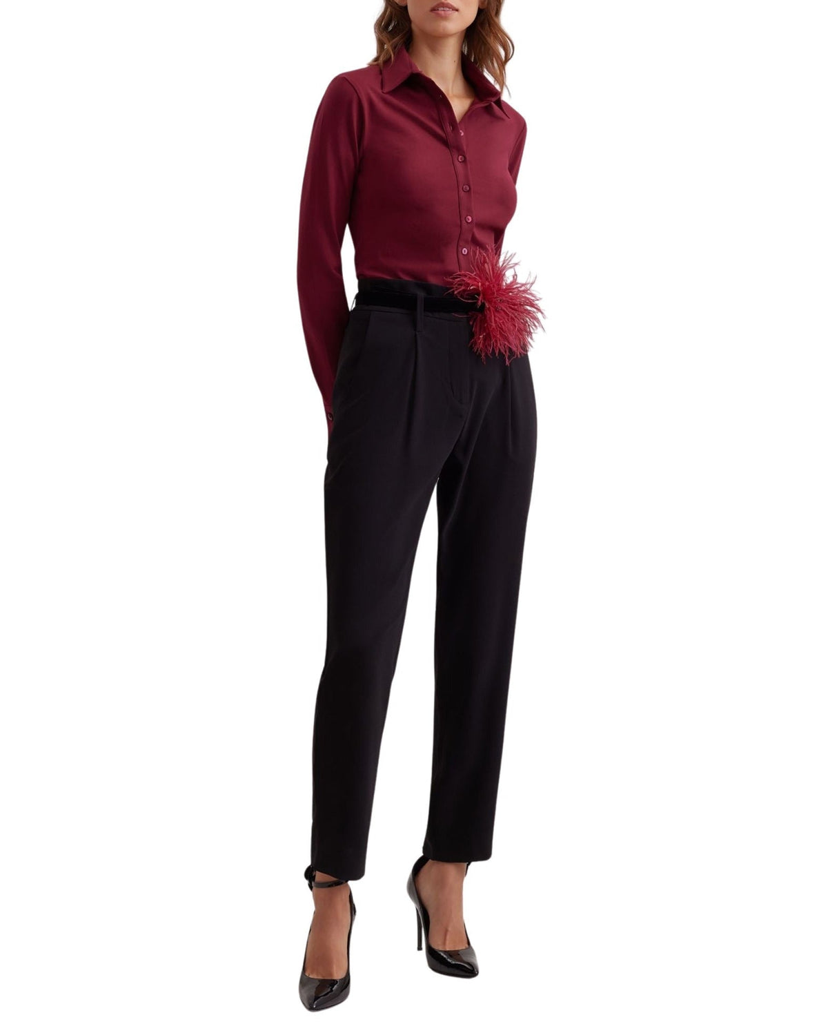 Chemise souple Nuage - Burgundy