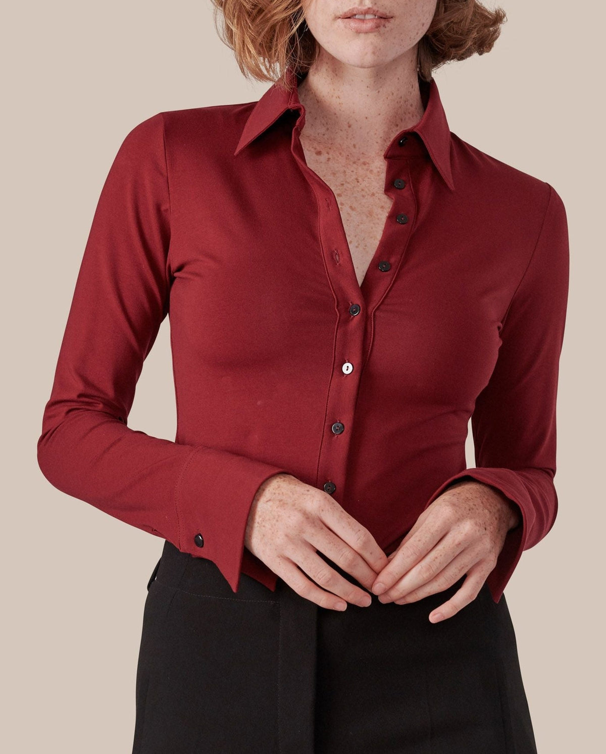 Chemise souple Nuage - Rosewood