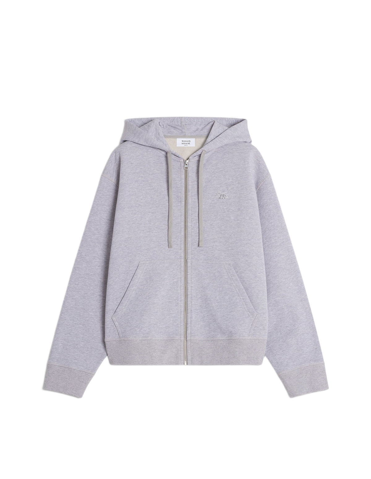 Sweatshirt zippé Baby Fox - Light Grey