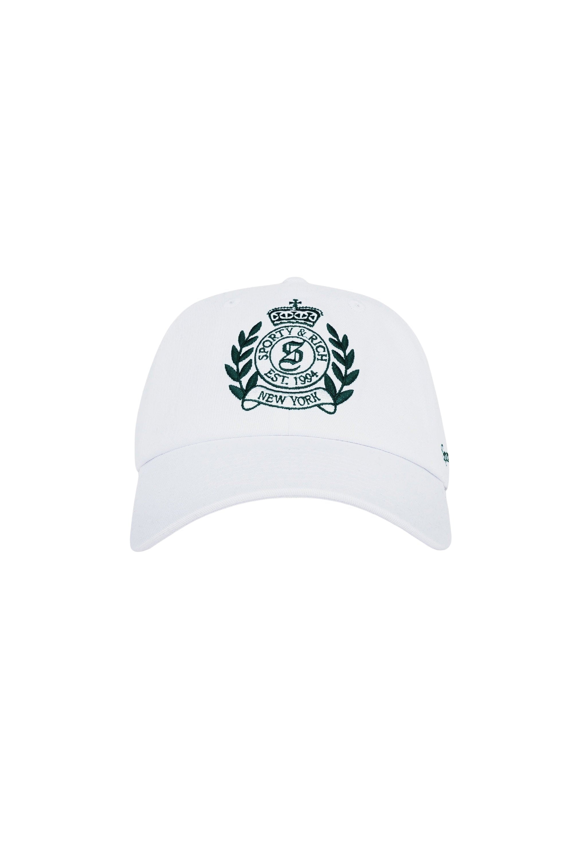 Casquette H&W Crest en tissu - White
