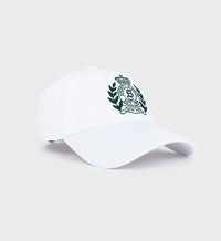 Casquette H&W Crest en tissu - White