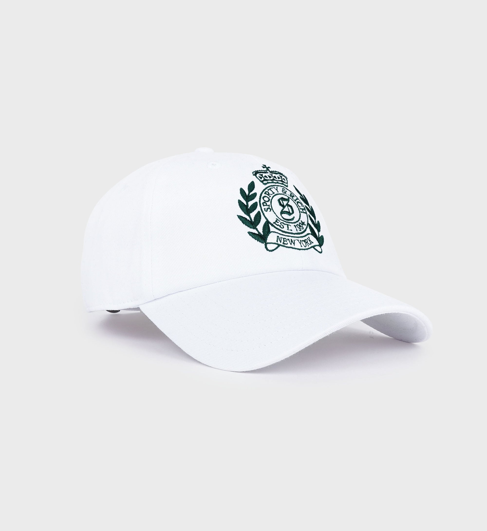 Casquette H&W Crest en tissu - White