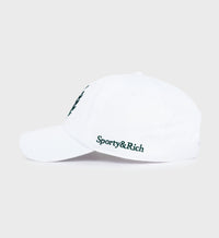 Casquette H&W Crest en tissu - White