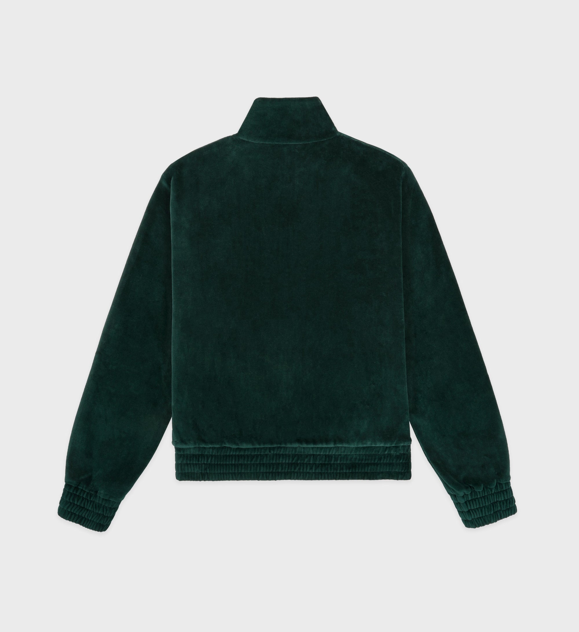 Gilet NY Crest en velours - Forest