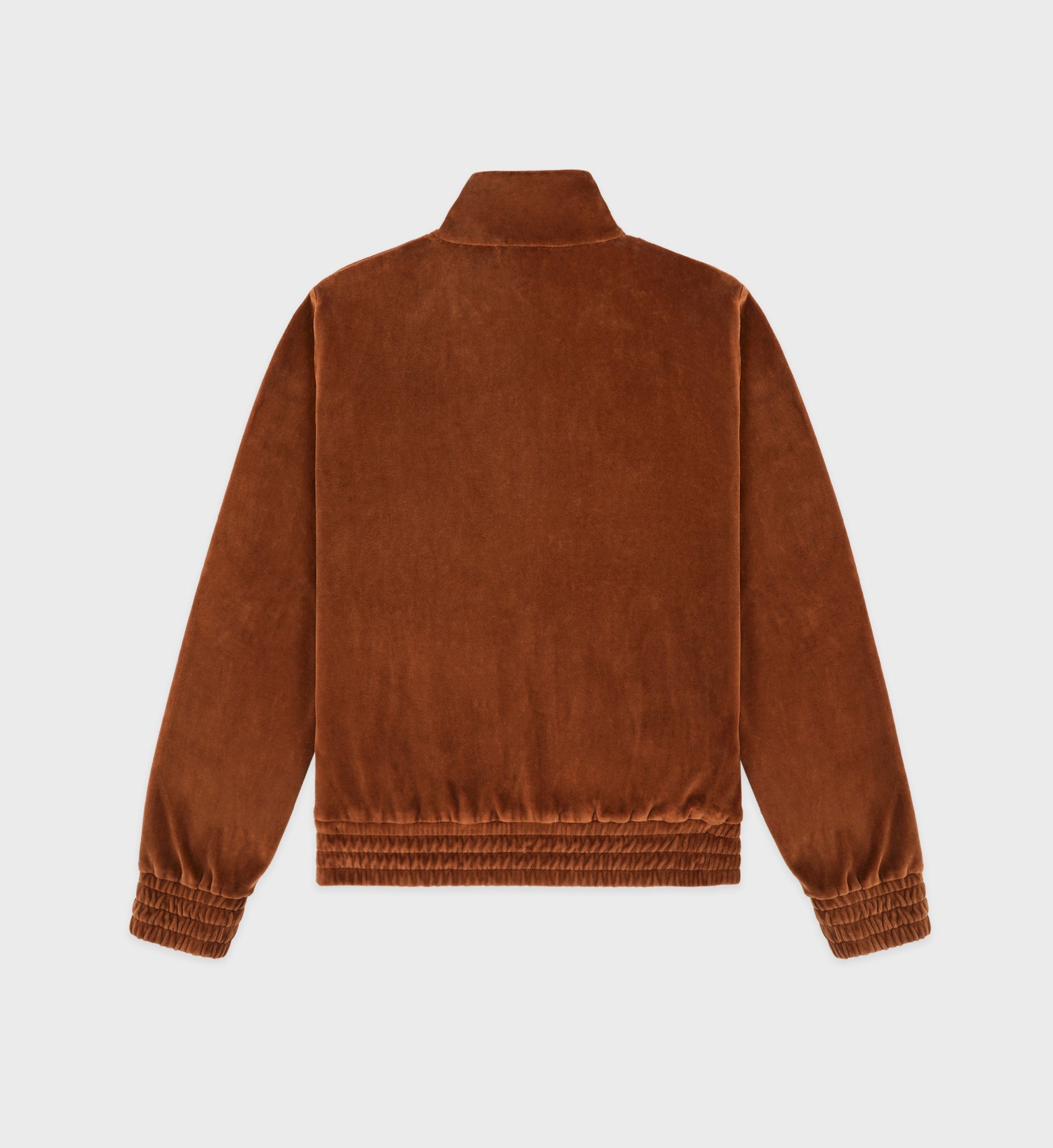 Gilet NY Crest en velours - Tobacco