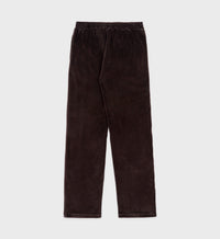 Pantalon NY Crest en velours - Chocolate
