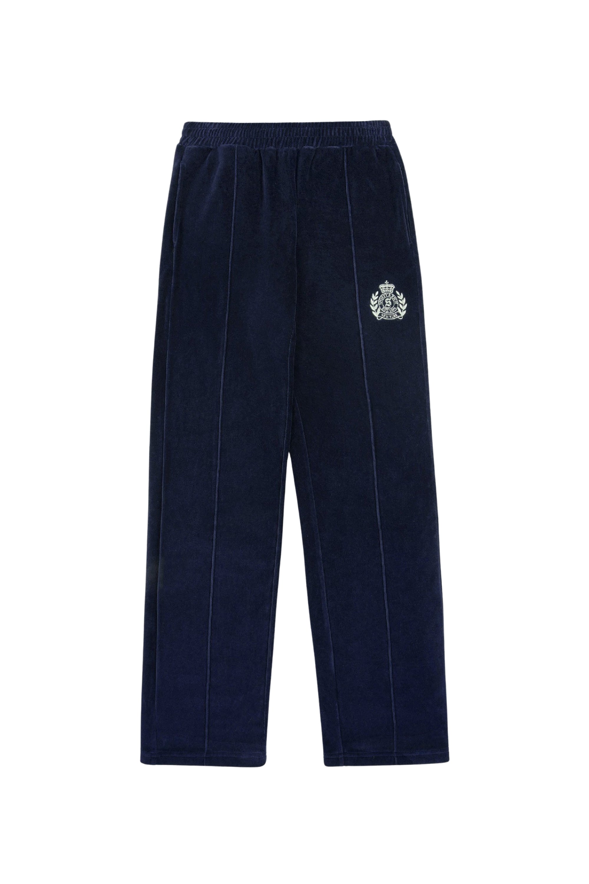 Pantalon de survêtement NY Crest en velours - Navy