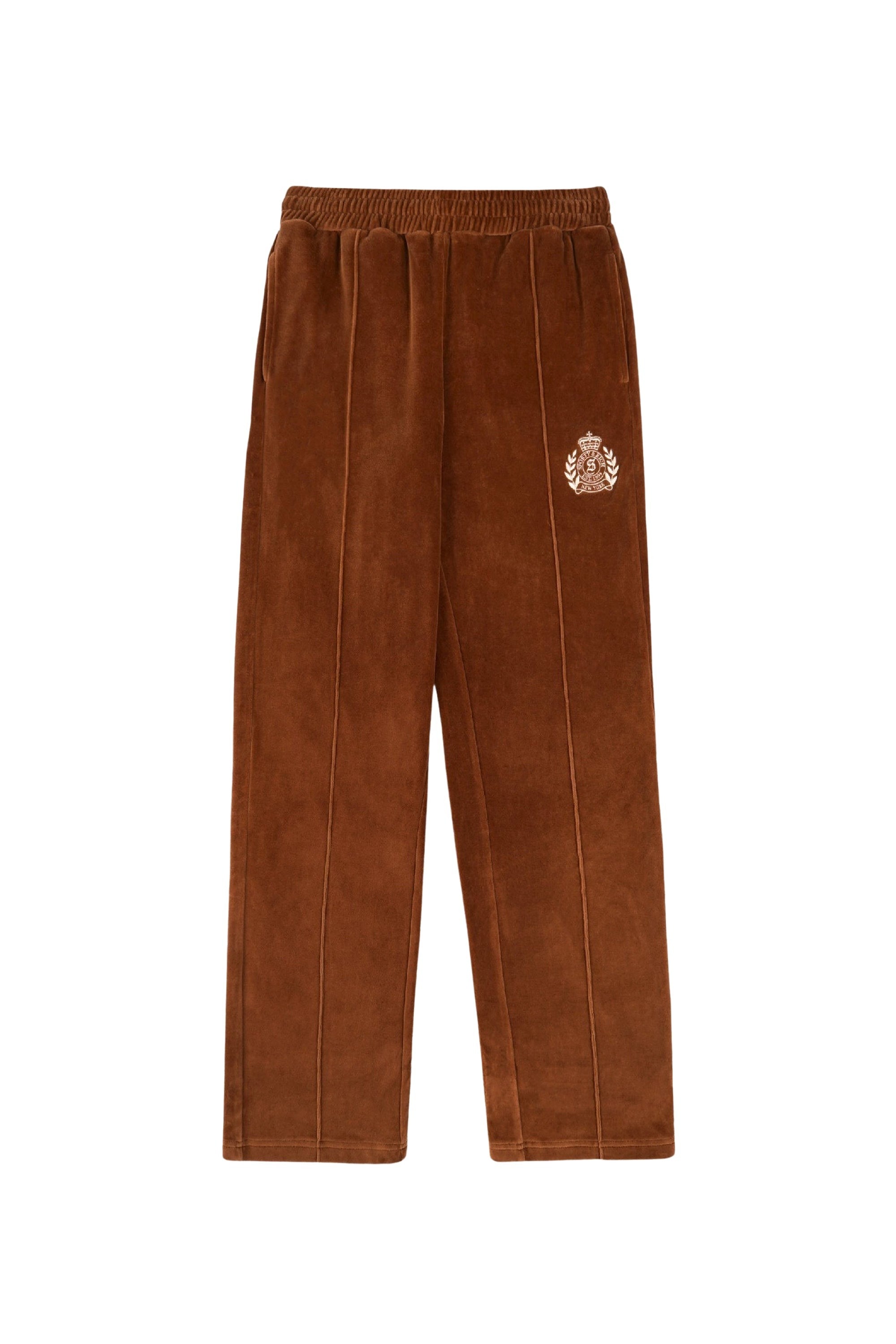Pantalon NY Crest en velours - Tobacco
