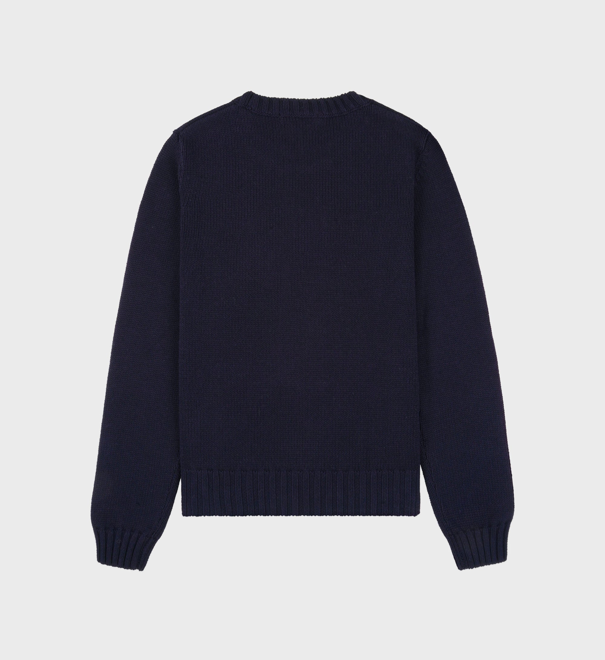 Sweatshirt NY Crest brodé en laine - Navy