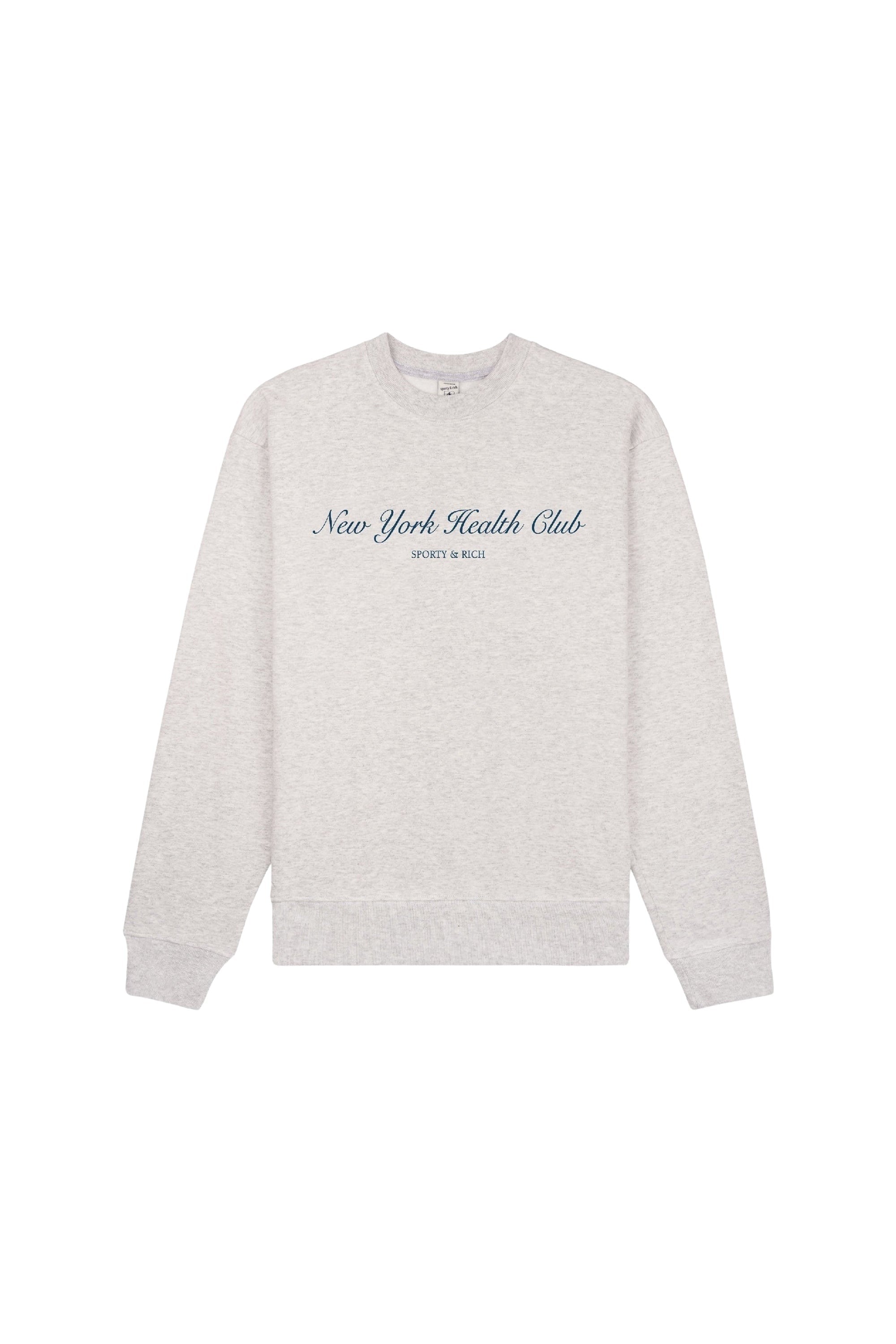 Sweatshirt NY Health Club imprimé - Heather Gray