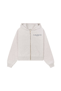 Sweat à capuche à zip - Heather Gray