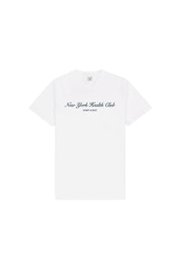 T-shirt NY Health Club à impression - White