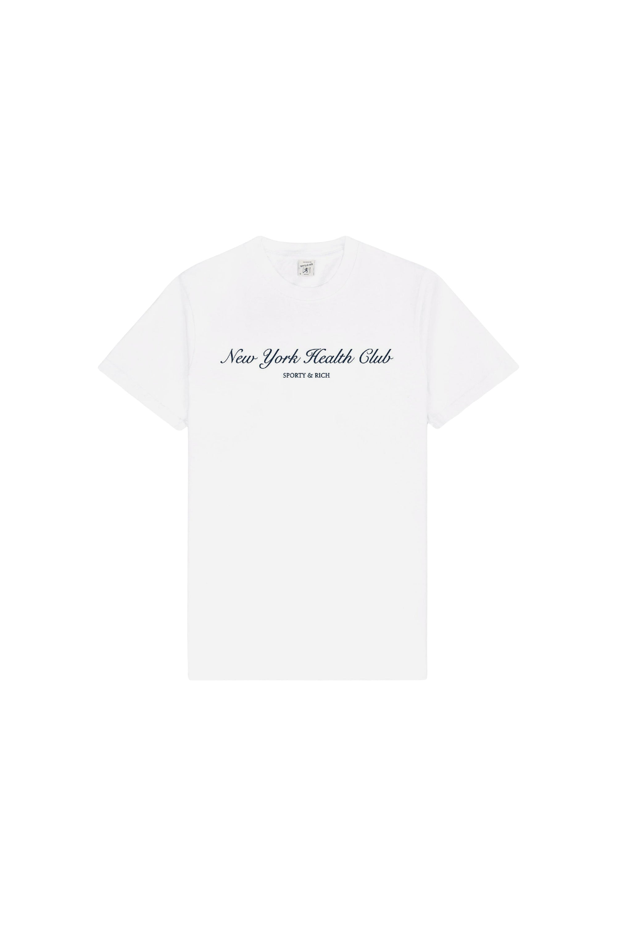 T-shirt NY Health Club à impression - White