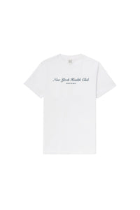 T-shirt NY Health Club à impression - White