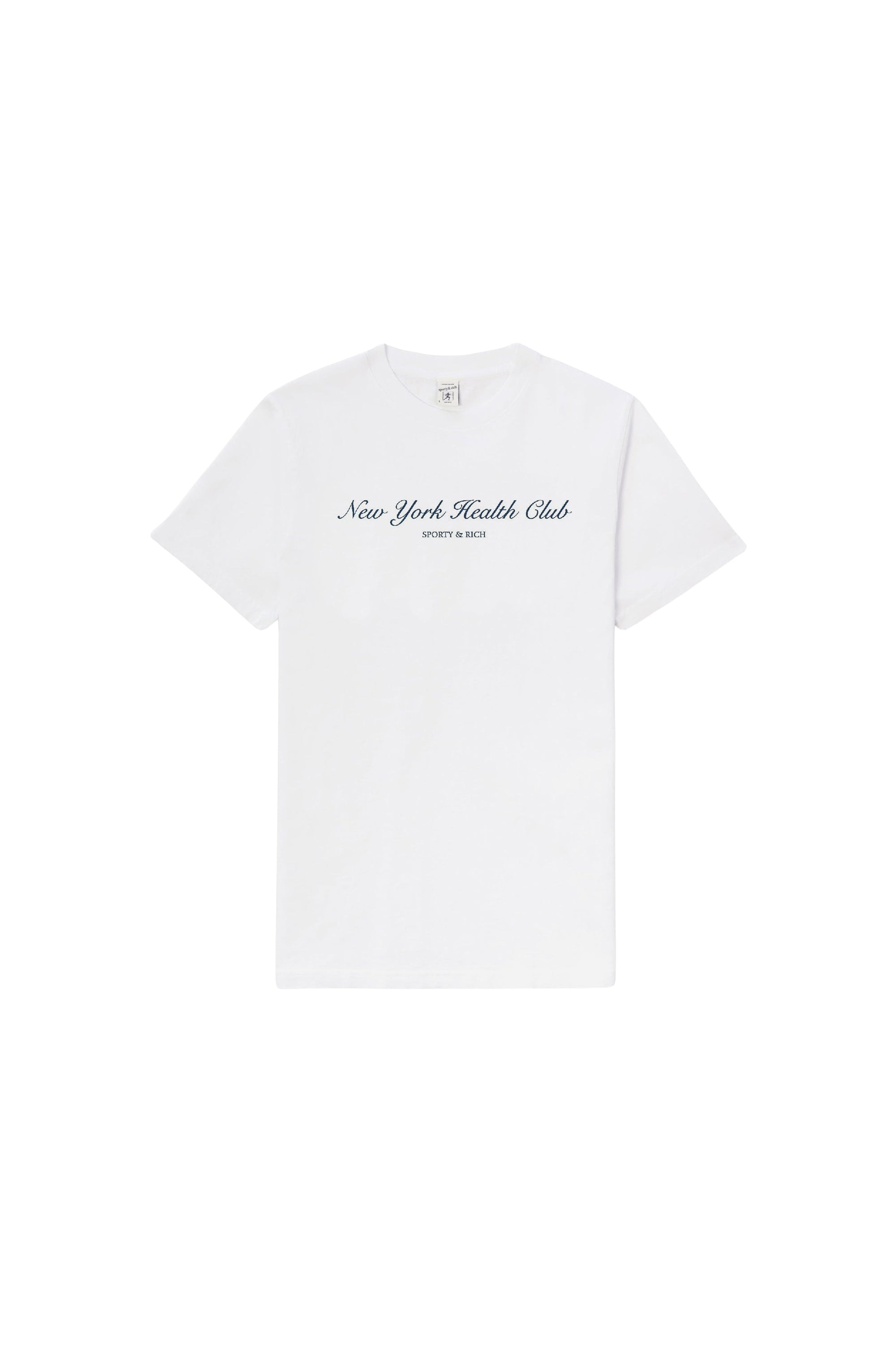 T-shirt NY Health Club à impression - White
