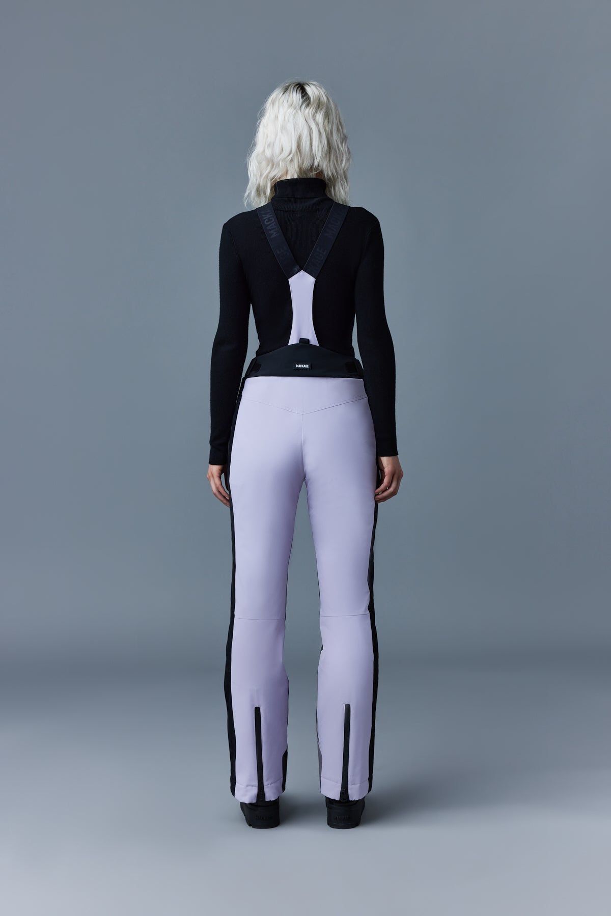 Pantalon de ski Nyomi à bretelles - Lilac