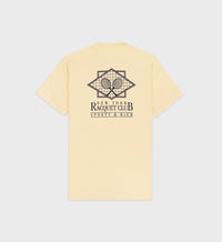 T-shirt NY Racquet Club à impression - Almond