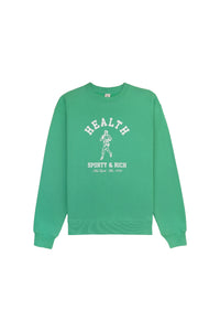 Sweatshirt à col rond - Verde