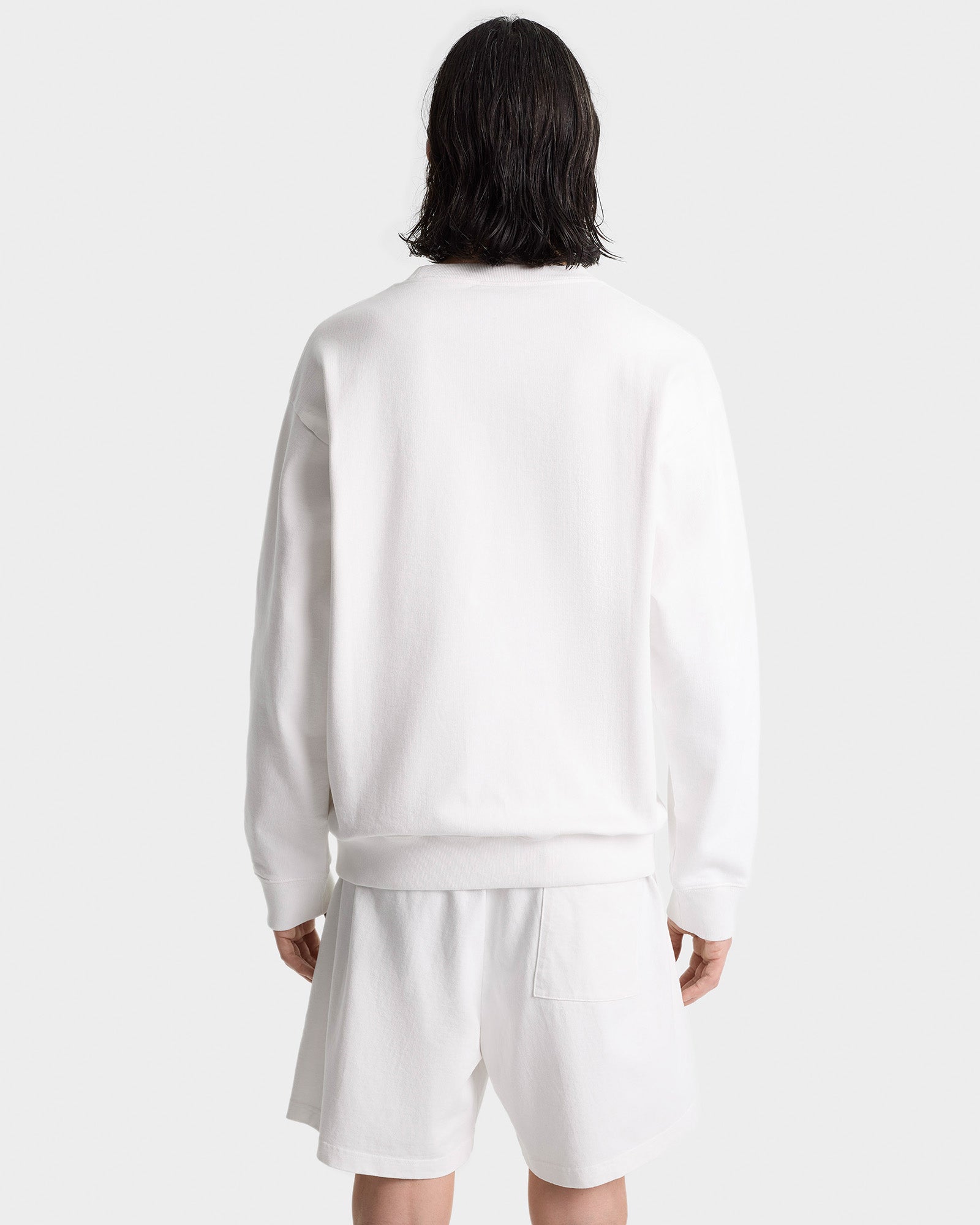 Sweatshirt NY Minute à broderie - White