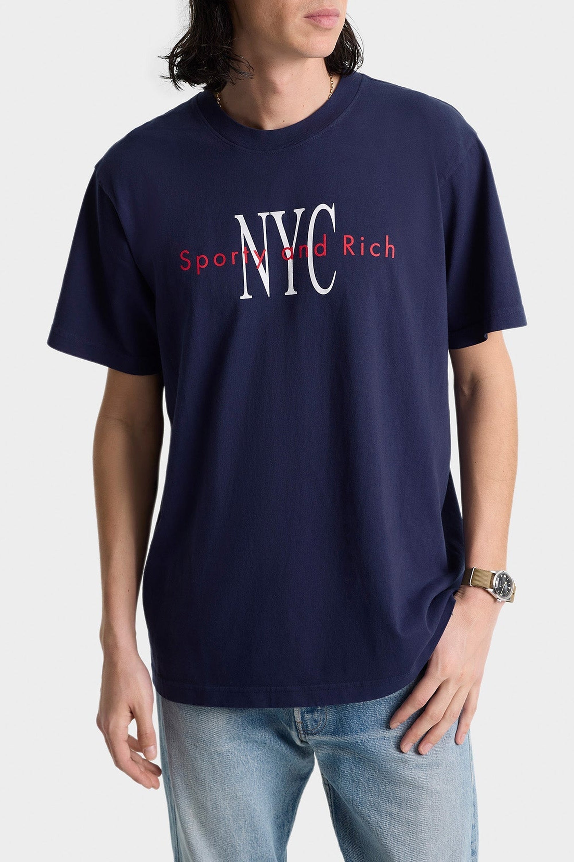 T-shirt NYC imprimé - Dark Navy