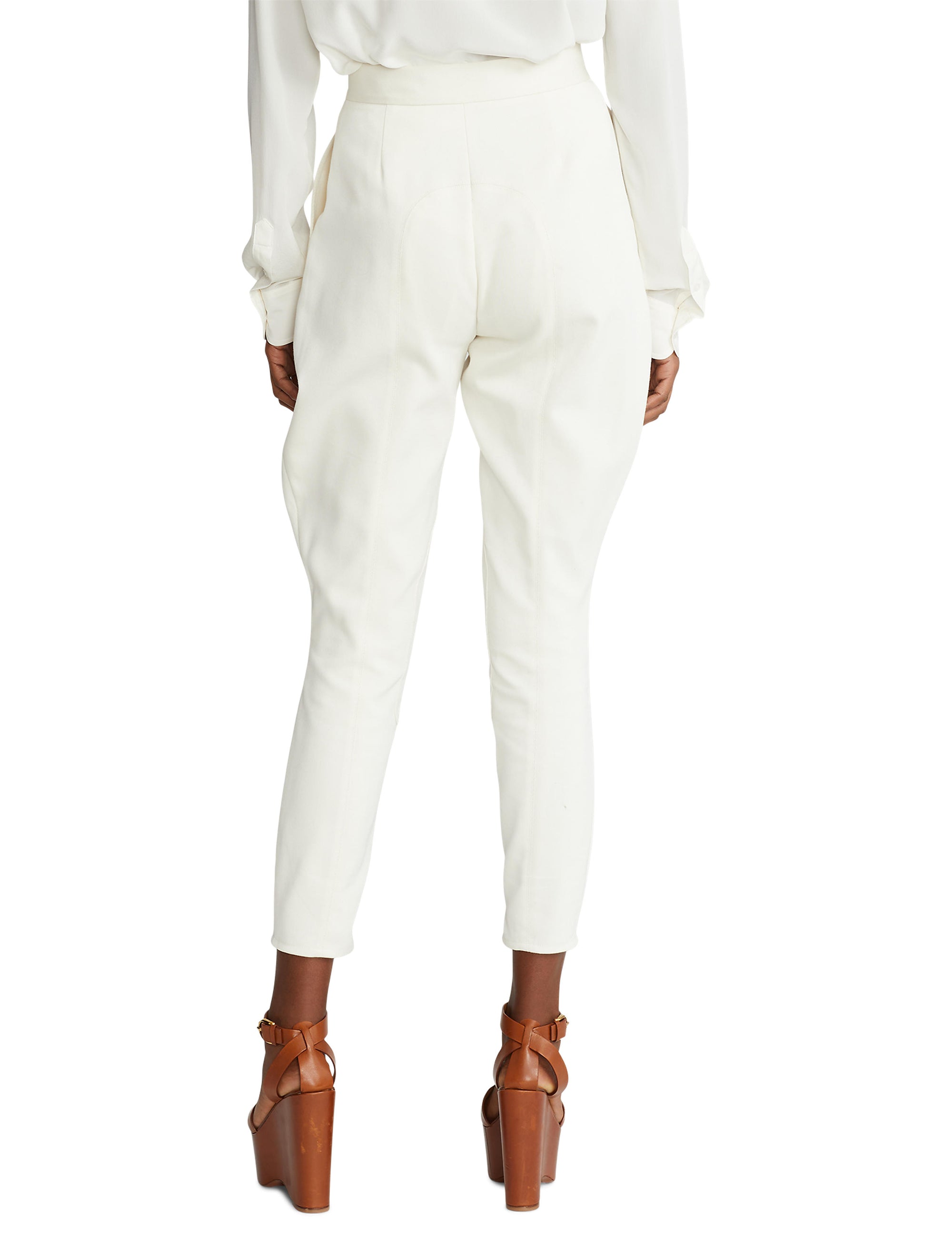 Pantalon jodhpur Harrison en sergé de cavalerie - Lux Cream