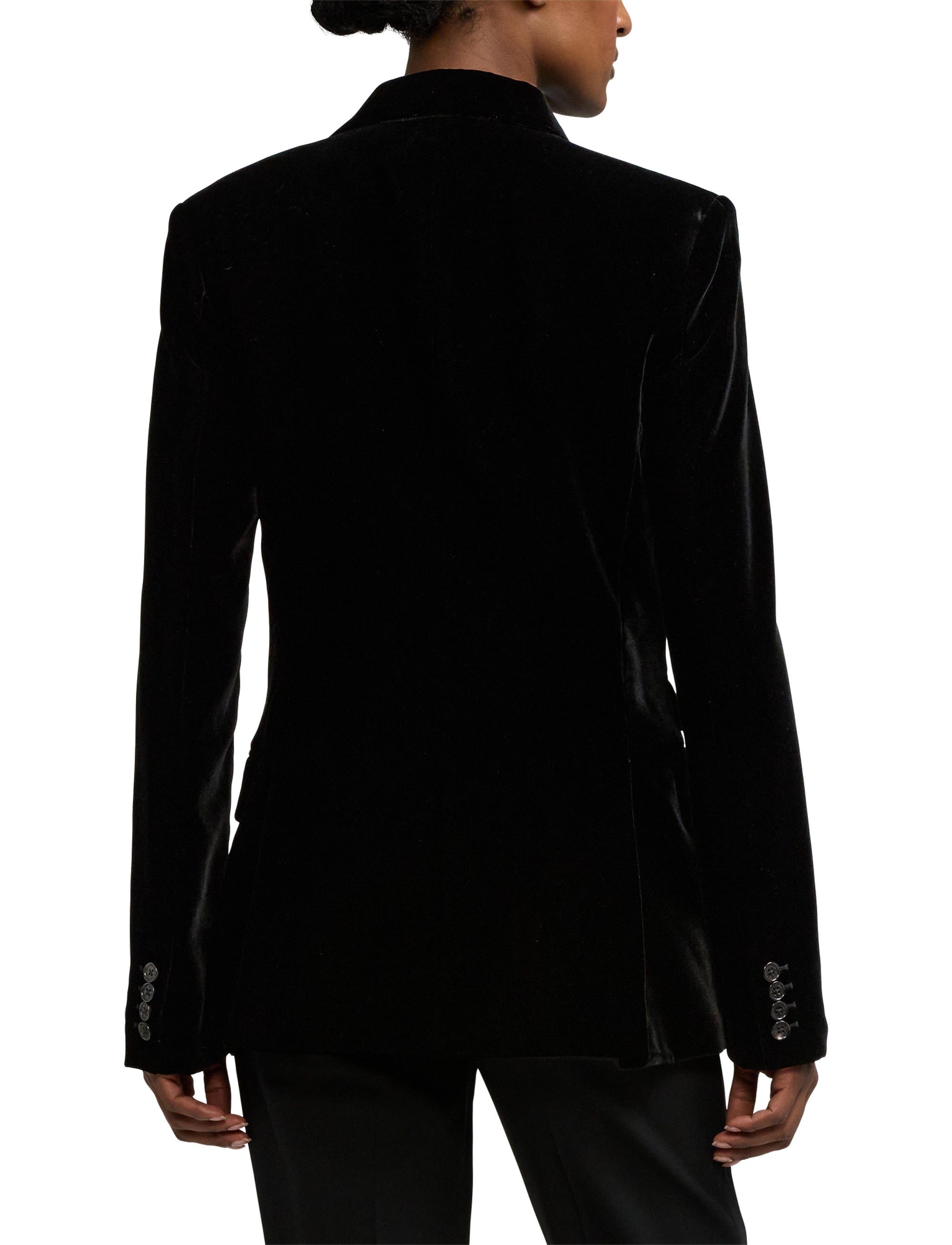 Veste Kent en velours - Black