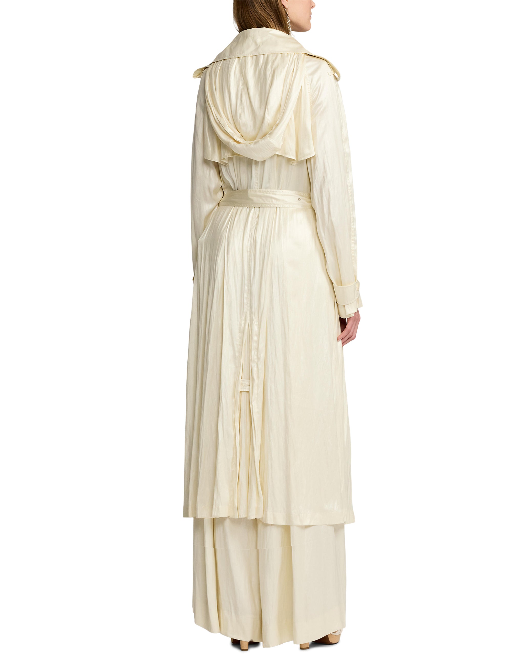 Twyla trench coat - Lux Cream