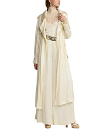 Twyla trench coat - Lux Cream