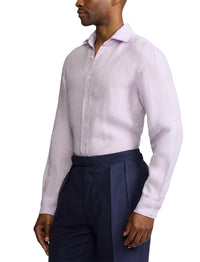 Chemise en lin natté - Lilac Breeze