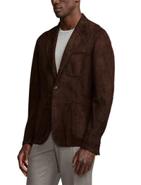 Blazer en daim - Brown