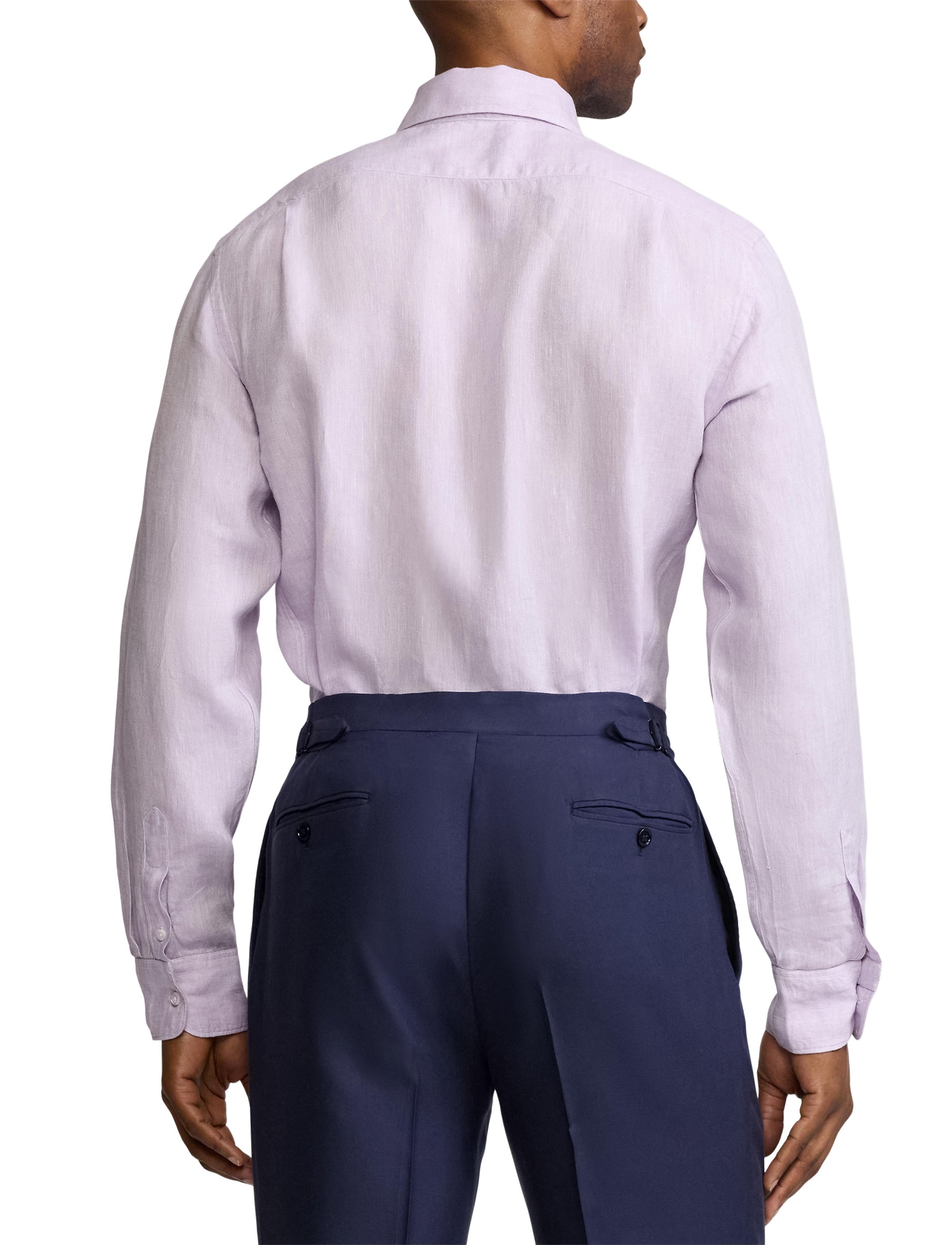 Chemise en lin natté - Lilac Breeze