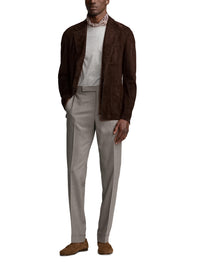 Blazer en daim - Brown