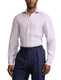 Chemise en lin natté - Lilac Breeze